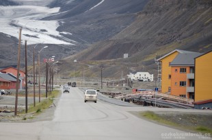Ulice k ledovci Longyearbreen